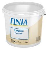 Fästmassor INNAN DU FIX BÖRJAR & FOG Kakellim Färdigblandad enkomponentsfästmassa för limning av keramiska plattor inomhus.