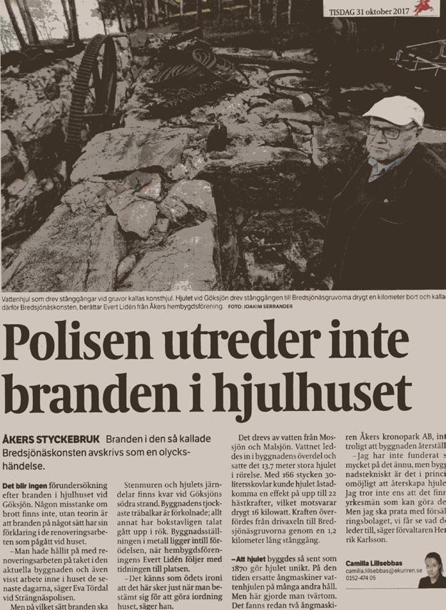 FOTO: PELLE JOHANSSON September 2017 såg Hjulhuset ut så här.