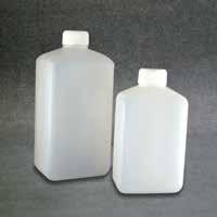 AL222: 1000 ml glasflaska för organiska analyser i vatten. AL288: 00 ml glasflaska för AOX i vatten.