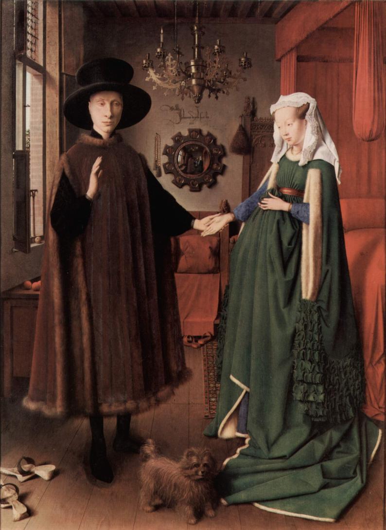 renässansen I spegeln syns Jan van Eyck själv.