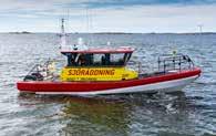 Motor: 2 500 hk Scania eller Volvo Penta dieselmotorer, drivande 2 Rolls-Royce KaMeWa FF-jet 375 vattenjet. Fart: 34 knop. Aktionstid: 10 timmar.