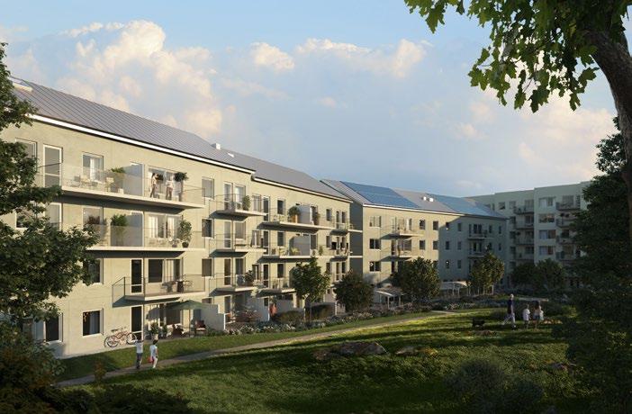 Nygamla Kärrtorp Stadsdelen Kärrtorp byggdes för över 60 år sedan. Nu pågår en upprustning så att människorna i området fortsätter trivas i lika många år till.