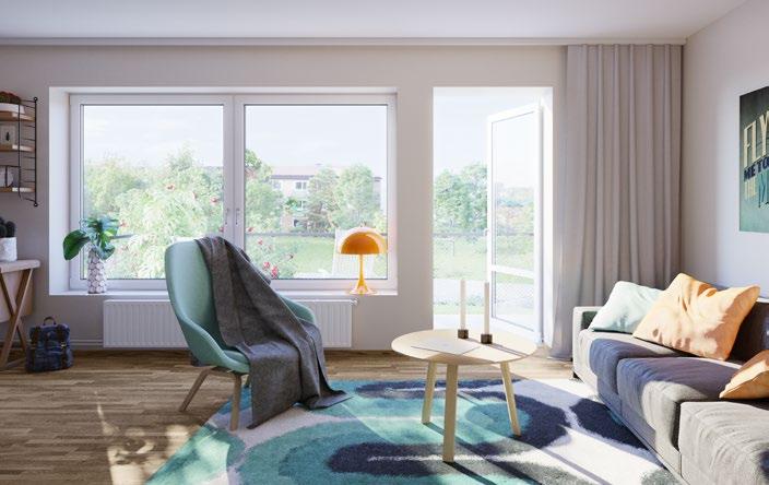 Även folk i sina bästa år som precis sålt den kära villan kommer att bo här. Och allt däremellan så klart. Kärrtorp har varit en levande stadsdel med alla typer av människor i flera decennier.