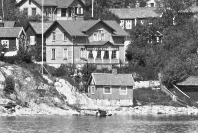 Loviseberg år 1898 Uttermans Café Loviseberg 1898 låg Uttermans
