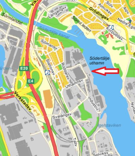 11 Södertälje Uthamn (Kaj 4-5): Adress: Framnäsvägen (GPS