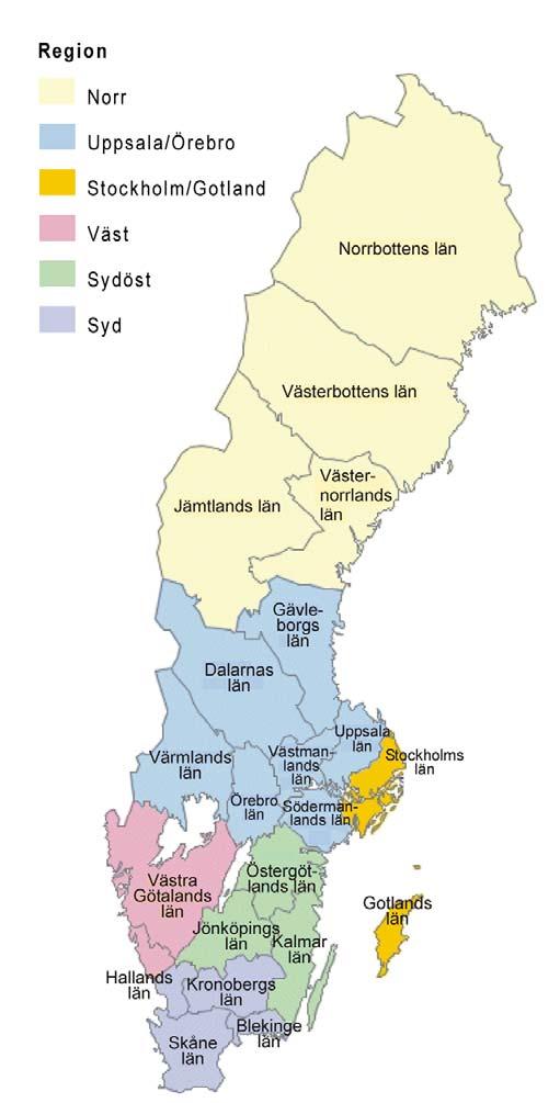 Sammanställning av registrerade data Tabell 1.