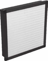 KOMPAKTFILTER: RESEPAC ECO M6-F9 KOMPAKTFILTER: RESEPAC M6-F9 - Resepac ECO M6, F7 och F9 - Kompaktfilter med mini-pleat media och plastram alternativt papp, robust och stabil konstruktion.