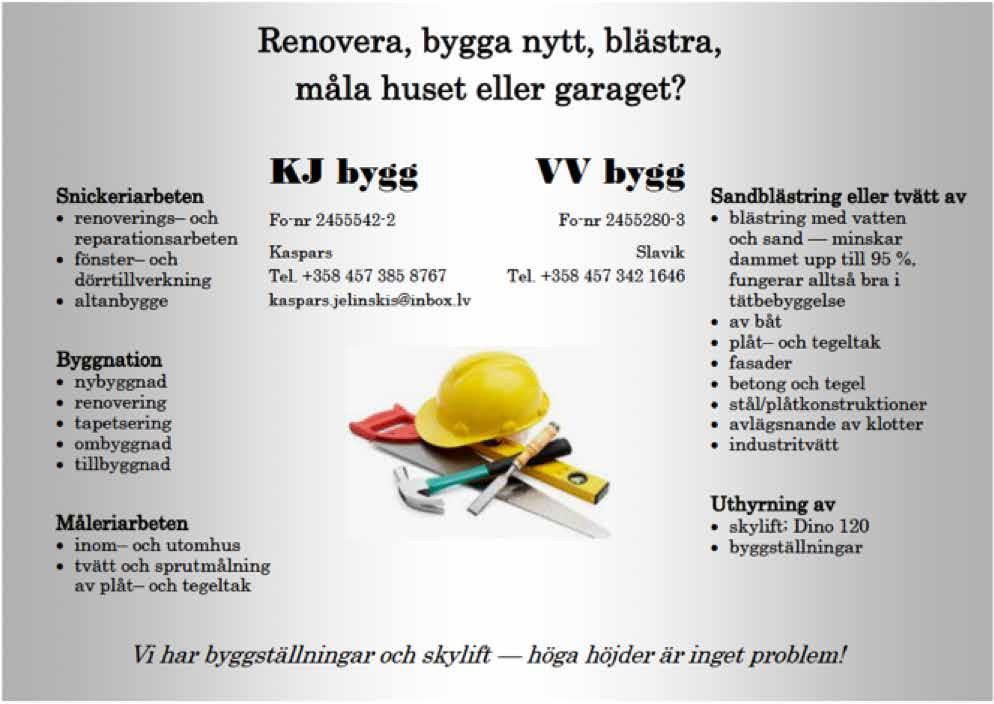 Vi utför allt inom vägar, grunder,