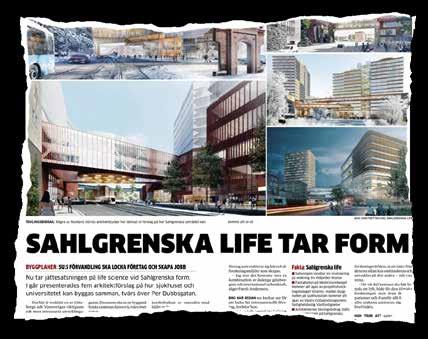 Det 100 000 kvadratmeter stora området blir ett nytt innovationskluster med inriktning mot life science men kommer även innehålla bostäder, handel och
