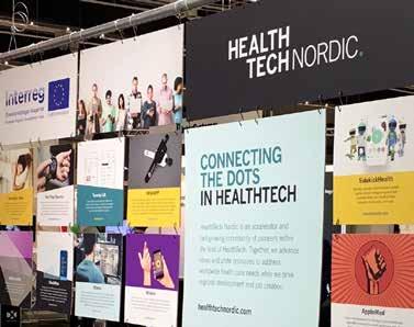 Öppenhet för brett samarbete stor konkurrensfördel Increase of companies 180 160 140 120 100 80 60 40 20 0 Q4, 2017 Q2, 2018 Companies in the community Fast Tracks HealthTech Nordic är ett nordiskt