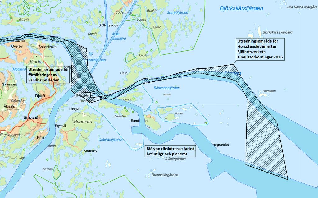 Horstensleden (Farleder Stockholm), XST300 Infoga diagram, figur eller bild här 1.