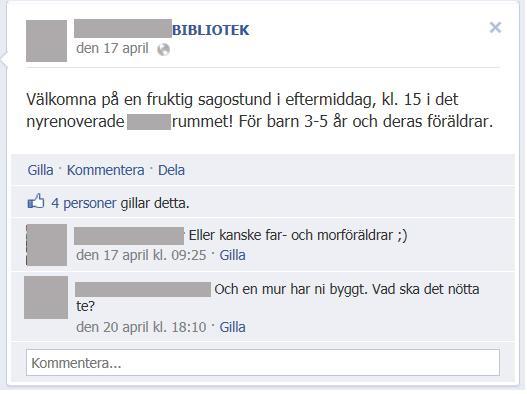 Ombyggnaden var planerad sedan en längre tid och det beslutades att den skulle stå klar i samband med målgruppskampanjen. Detta uppfattades av informanterna på biblioteket som främst positivt.