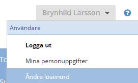 Ändra lös enord Om du har Lokalt konto kan