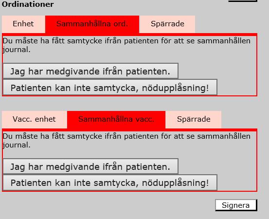 Statistik som påverkas är Lista vaccinerade och Ej vaccinerade enligt plan, som endast tar hänsyn till vaccinationer registrerade på aktuell vaccinationsenhet.