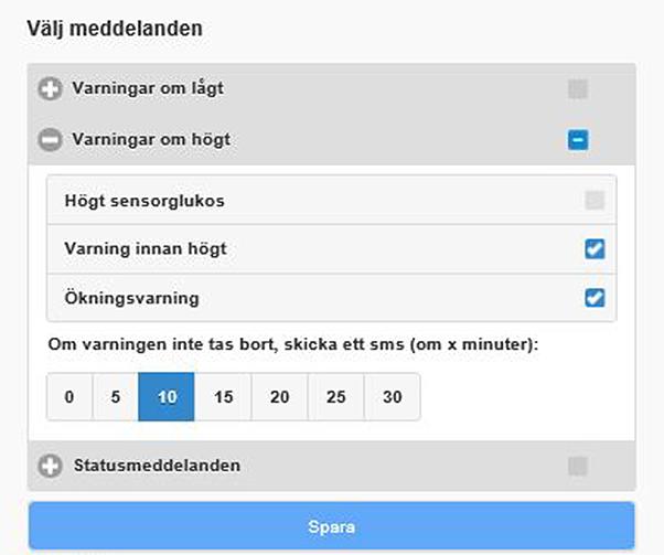 Om telefonnumret inte är giltigt visas ett felmeddelande. Kontrollera telefonnumret och ange det på nytt. Klicka sedan på länken Skicka test-sms igen.