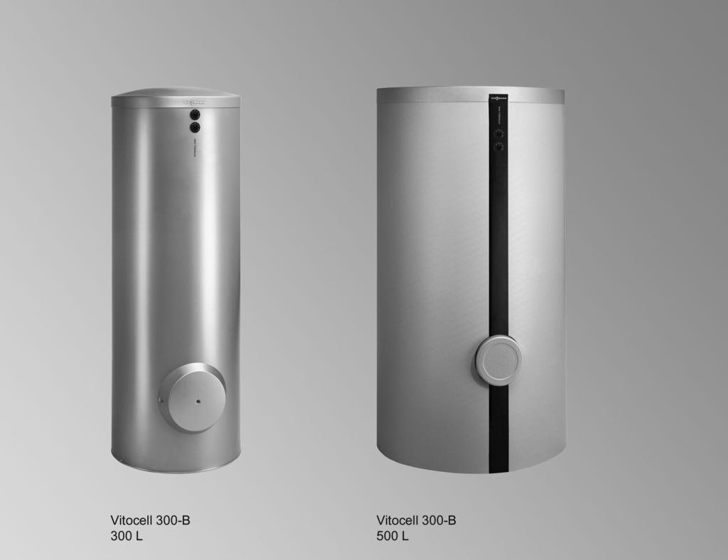 VIESMANN VITOCELL 3-B Varmvattenberedare med två värmeslingor 3 och 5 liter Datablad Best.
