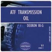 26 Smörjmedel Lubricants ATF olja Automatic transmission fluid Propelleraxelfett Propeller shaft grease ATF Dextron III Propelleraxelfett NLGI 3 Propeller shaft grease NLGI 3 Denna ATF-olja av