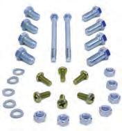 298 Kylsystem Cooling system Packningar avgaslimpor Gaskets exhaust manifold Bultsatser för avgaslimpor Bolt kits for exhaust manifolds 7.4, 8.1, 8.2, 7.4GLPMDA, 7.4GLPMDM, 7.4GLIMDA, 7.4GLIMDM, 7.
