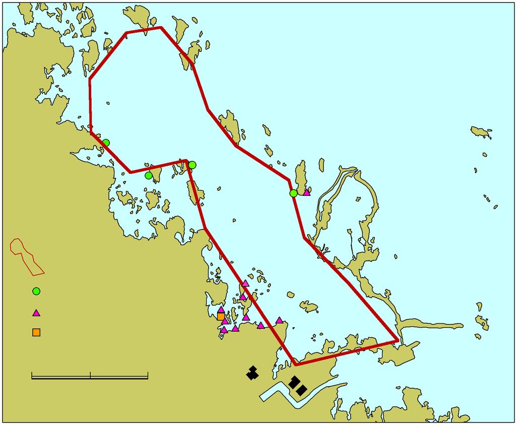 Aqua reports 212:7 5 m Figur 5. Provtagninglokaler i Biotestsjön.