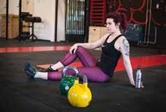 Omslagsfoto Gabriella Brandell har psoriasisartrit och håller kroppen igång med gymträning.