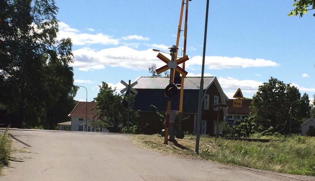 Bild 4. Södra järnvägsöverfarten (Älvgatan).