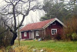 Granhammar, torp på Berga Granhammar, ursprungliga torpet. Oklart när denna byggnad kom till.