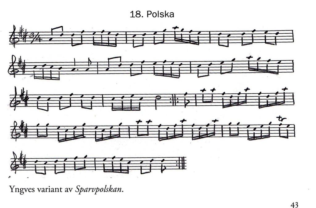 Polska efter Anders Andersson Lästringe, Sparvpolskan ur boken Andersson&Pettersson Ordföranden rapporerar från styrelsemöten en sammanfattning Nu finns en rapport från höstens två första