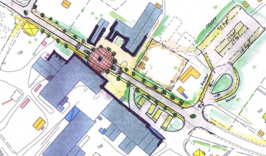 1 Ombyggnad centrala Storgatan Miljön i centrala Boda