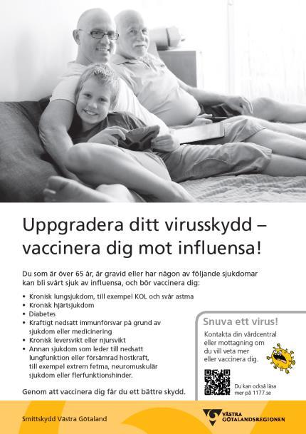EPI Epidemi, pandemi, influensa, luft- och vattenburna infektioner Om arbetsgruppen EPI-gruppen arbetar med Smittskydd Västra Götalands beredskaps- och epidemiplanering, samt utformar interna