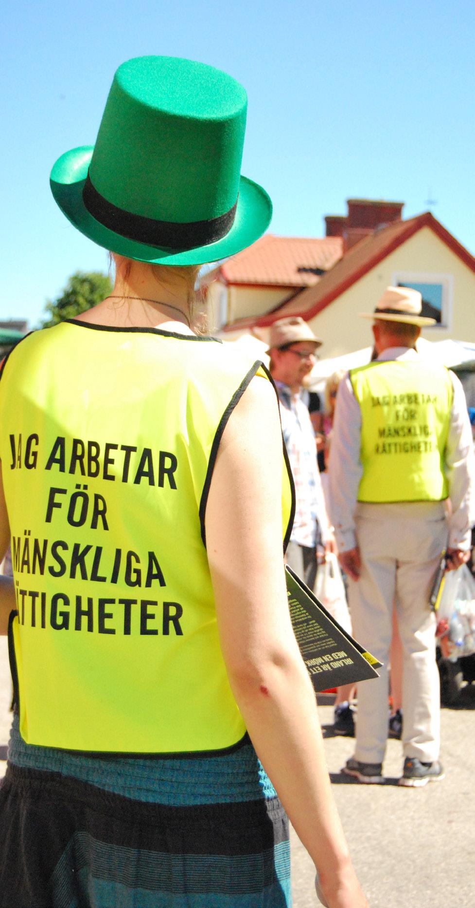I FOKUS JUST NU SIDA 7 INSATS SEPTEMBER 2018 NU BLIR VI FLER AKTIVISTER I KAMPEN FÖR MÄNSKLIGA RÄTTIGHETER!