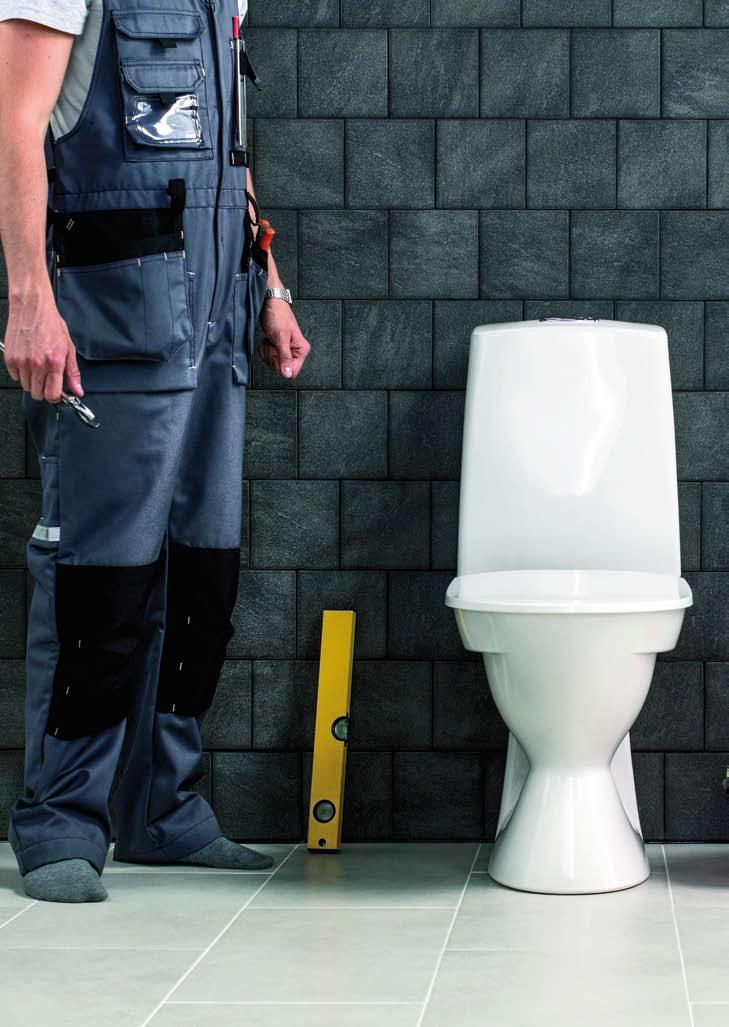 MODERN, SMART OCH ENKEL Fresh WC håller toaletten fräsch automatiskt.