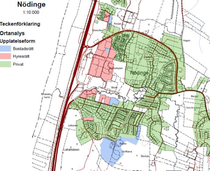 Bostadsområdena behöver få ett tillskott av aktivitetsytor, lokaler till föreningar och andra verksamheter, tydliga kopplingar mellan de olika bostadsområdena men kanske främst mellan områdena norr