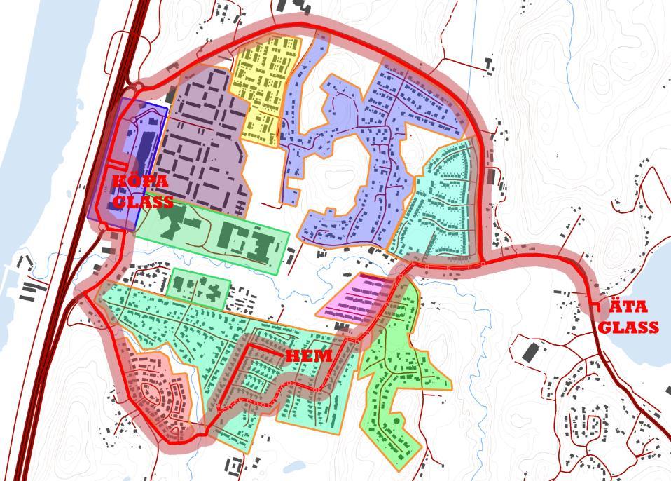 Bostadstyp och barriär Upplåtelseform Nödinge som är så pass funktionsuppdelat bidrar till att livet för människorna inte blir lätt att leva.
