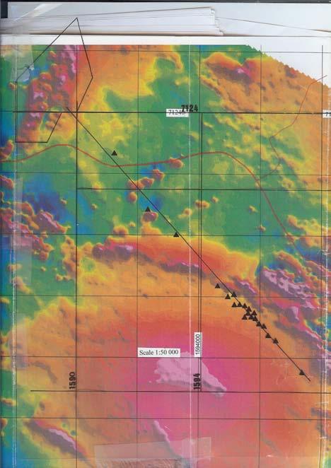 Prioritetsprojekt Orgsjön Intressant anomali Ett stort antal block med Au och Arsenikkis mineraliseringar som pekar rakt mot anomalin Rätt geolologisk miljö Bergarter som motsvarar Lappland