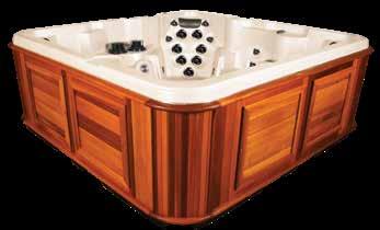 TUNDRA V: 1700 liter 449 US gallons W: 235 cm 93 H: 98 cm 39 L: 235 cm 93 W L EPIC Jetstrålar 61 Pump 5 H Individualiserade sittplatser, i ett spa med öppet koncept?