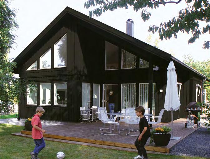 med en enda accentkulör. Arkitekturen ska få kommatill tals.