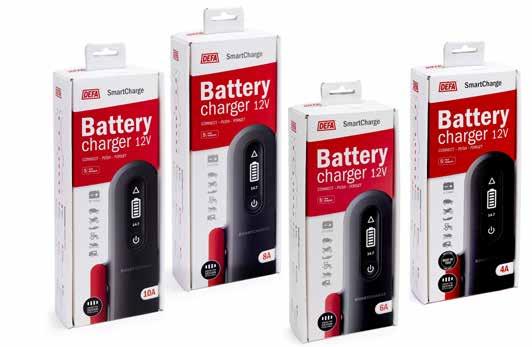 DEFA SmartCharge Den mest användarvänliga batteriladdaren. SmartCharge är en intelligent laddare som gör det enkelt och säkert att ladda batterierna i bilen och motorcykeln.