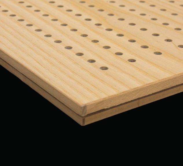 GUSTAFS PANEL SYSTEM 2018-1 DESIGNED FOR EYES AND EARS TAK, AKUSTIKPERFORERING EN PANEL MED UNIKA EGENSKAPER Våra paneler baseras på en fibergipsskiva som har mycket
