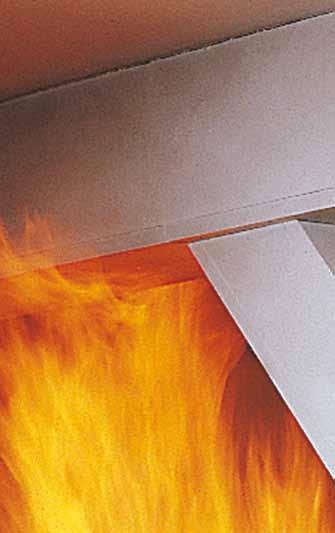 Knauf Fireboard Sparar plats, material och arbetstid Pelare och balkar av stål är utsatta för stora påfrestningar i händelse av brand.