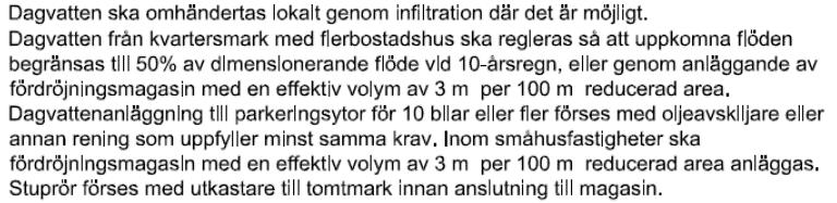 Produktionsförutsättningar 2017-02-22 3 (7) Gator utan grundförstärkning byggs ut till full bredd med slänt in på fastighetsmark.