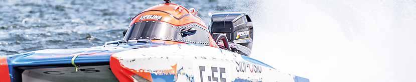 18 ROSLAGSLOPPET 2018 VÄRLDSMÄSTERSKAP OFFSHORE 3C För 12 år sedan (2006) stod ÖRK:s Thomas Rosen och Rolle Sjögren högst upp på pallen efter ett rafflade VM i Offshore 3C.