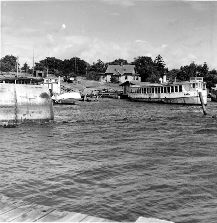 Fig.11 Hästövarvet augusti 1962.