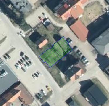 Planområde Sex alternativa placeringar av det planerade bostadshuset