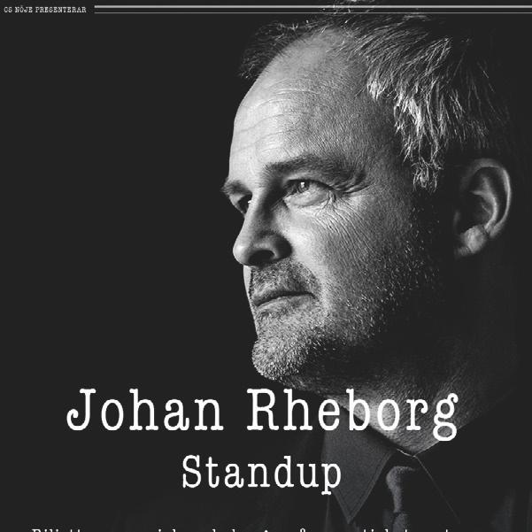 Stand up Provföreställning Fredag 24 november kl. 20.00 i Kulturumteatern Jag kan inte låta bli.