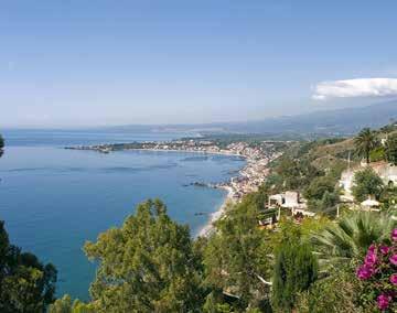 Dag 8 12 okt Trapani, Sicilien Italiens största ö, Sicilien, har ett fantastiskt milt klimat och en bitvis dramatisk natur med vulkanen Etna som blickpunkt från många delar av ön.