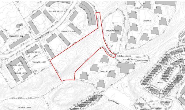 BOTKYRKA KOMMUN Samrådshandling 7 [40] Omkring 100-150 lägenheter bedöms vara en för projektet lämplig omfattning.