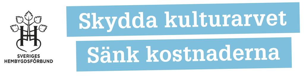 Att värna om och skydda vårt kulturarv handlar i högsta grad om att förebygga att skador uppstår.