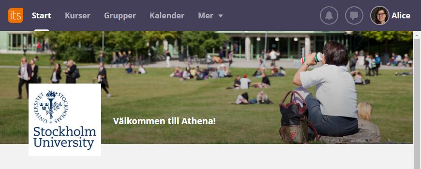 Klicka på ditt namn i det övre högra hörnet för att öppna din personliga meny. 2. Välj Dina inställningar.