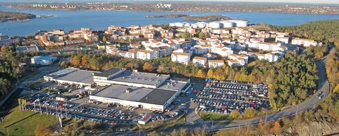 Väsentliga händelser efter årets slut Sicklaön 356:1, Kabelvägen 1, Jarlabergvägen 2, Nacka. Den areamässigt största fastighet Corem förvärvat av Bilia.