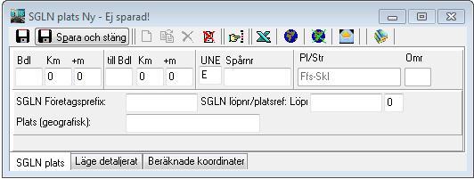 Sida 2 BIS Nyhetsbrev 2017:1 Ny objekttyp SGLN plats Förklaring: Standard för att beskriva en plats där viss teknisk utrustning (RFID-detektor, detektor etc) finns.